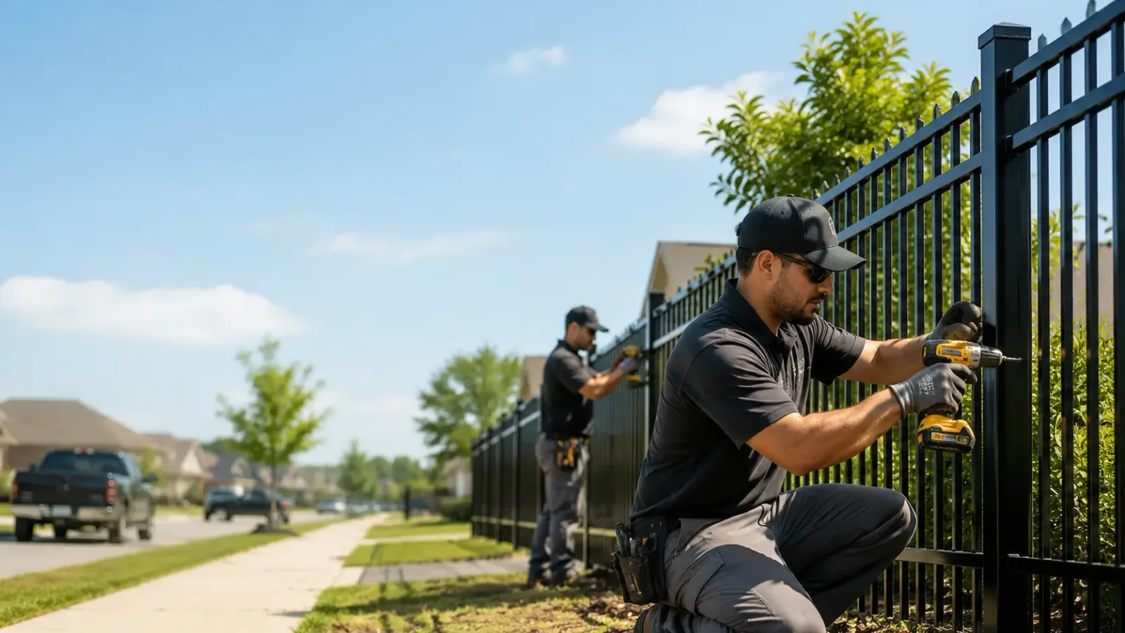 Metal Fence Installation in Sand Lake, NY